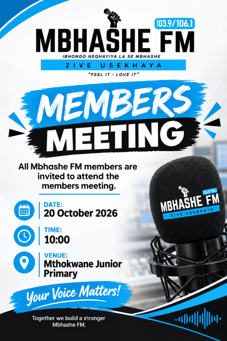 Isimemo sentlanganiso yamalungu oMbhashe FM